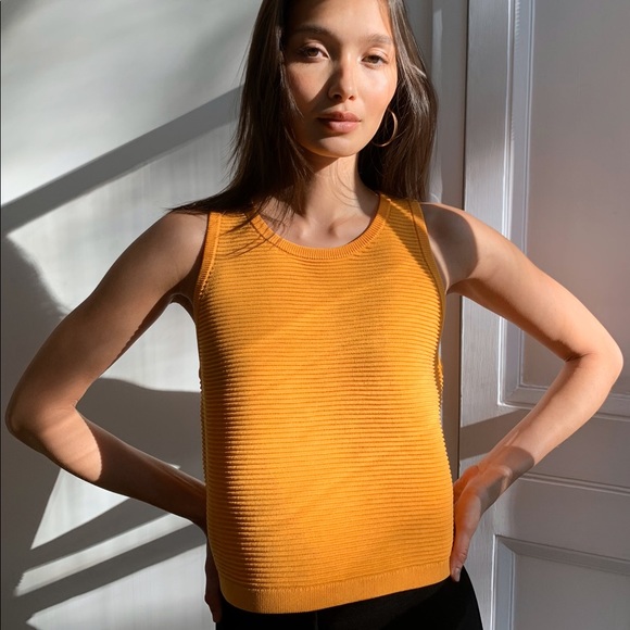 Aritzia Babaton Alrik Knit Top White Size XS - Picture 10 of 16